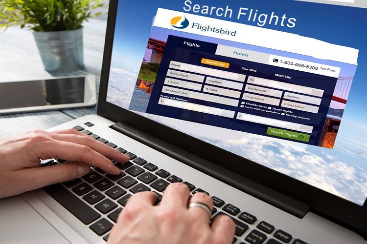 Online flight booking